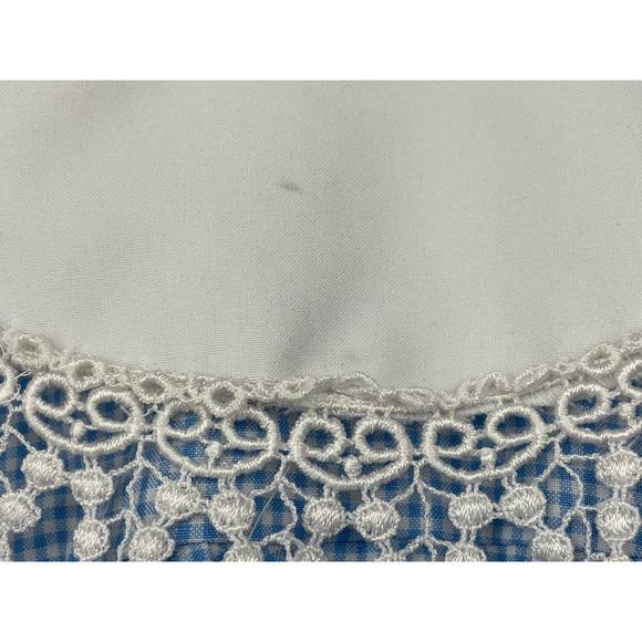 Fancy Children's Inc Baby Blue Gingham Layered Day Dress Size 2 - Picture 4 of 7